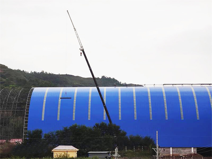 巢湖煤棚网架工程